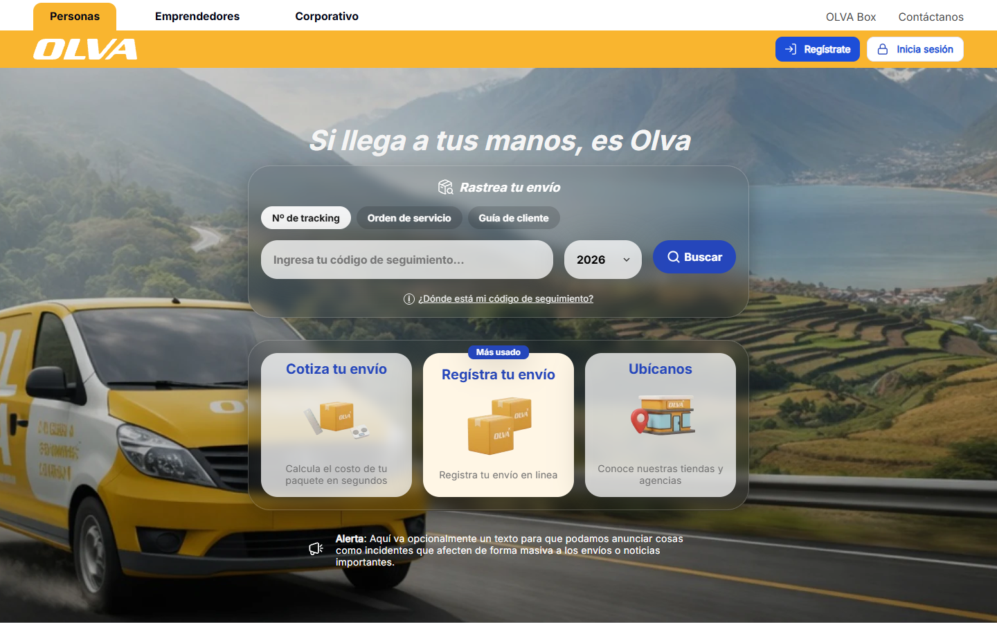 Olva Tracking Platform